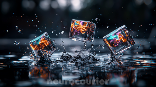 Four-interlocking-geometric-prisms-floating-over-a-reflective-black-surface--each-prism-representing-Form-Texture-Color-Vibe--pulsing-with-distinct-neon-glows-gold-copper-emerald--16e12fe86a63dff853.png