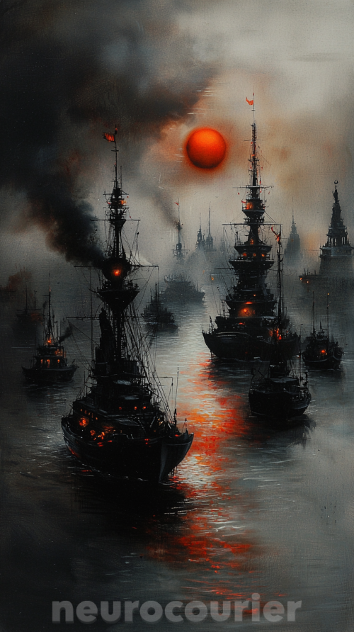 Ralph-Steadmans-crazy-psychedelic-black-white-and-red-drawing-of-St.-Petersburg-at-night.-6e5bf8a9447ecad9c.png